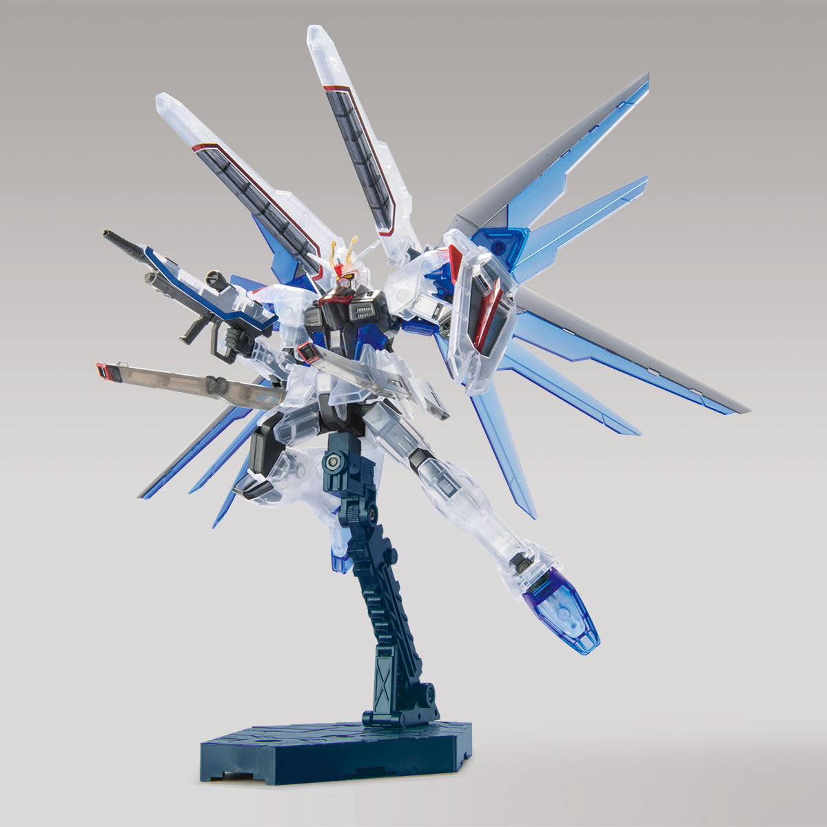 Premium Bandai HG 1/144 THE GUNDAM BASE LIMITED FREEDOM GUNDAM [CLEAR COLOR]