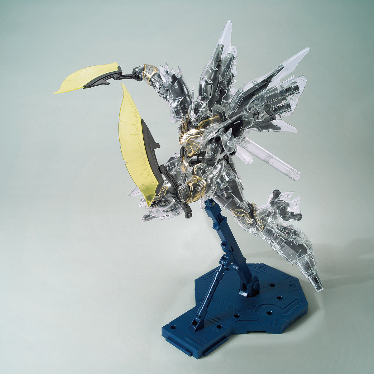 Premium Bandai MG 1/100 THE GUNDAM BASE LIMITED SINANJU [MECHANICAL CLEAR]