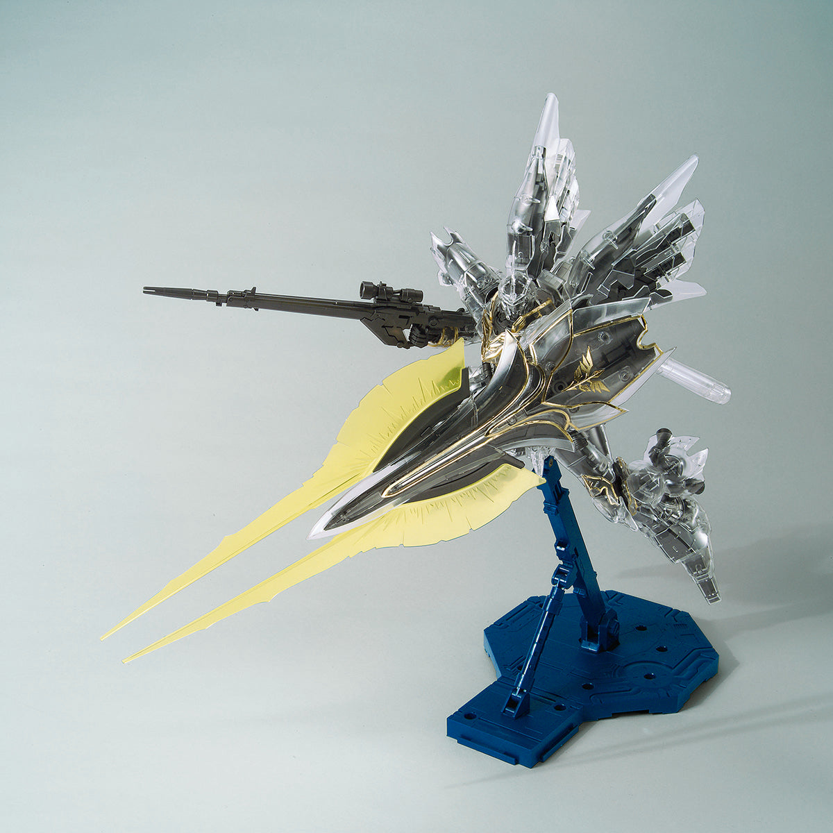 Premium Bandai MG 1/100 THE GUNDAM BASE LIMITED SINANJU [MECHANICAL CLEAR]