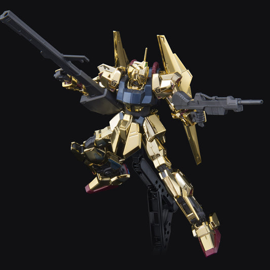 Premium Bandai HG 1/144 THE GUNDAM BASE LIMITED HYAKU-SHIKI [GOLD COATING]
