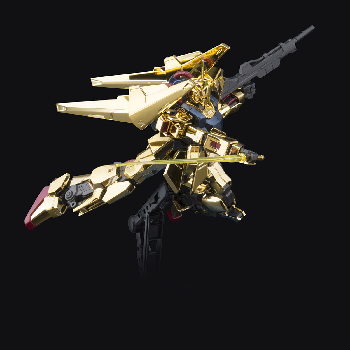 Premium Bandai HG 1/144 THE GUNDAM BASE LIMITED HYAKU-SHIKI [GOLD COATING]