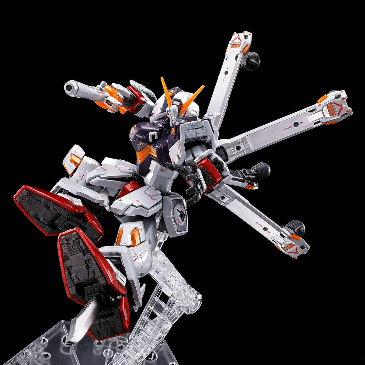 Premium Bandai RG 1/144 CROSSBONE GUNDAM X1 [TITANIUM FINISH]