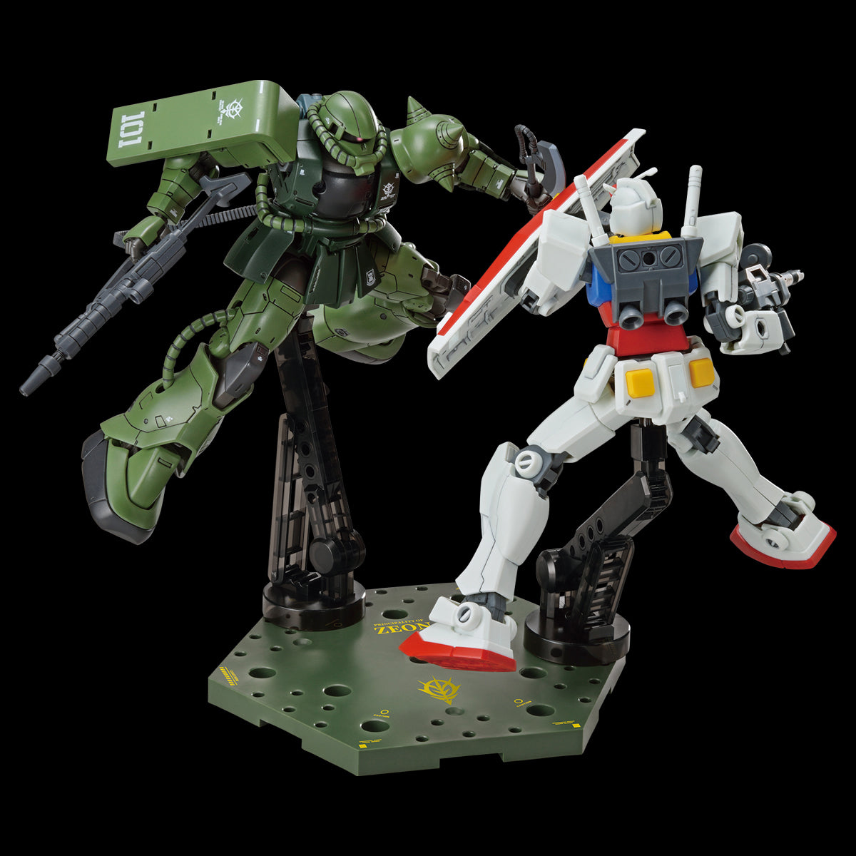 Premium Bandai THE GUNDAM BASE LIMITED ACTION BASE 5 [ZEON IMAGE COLORS]