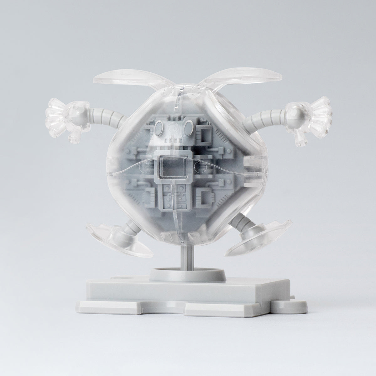 Premium Bandai HAROPLA THE GUNDAM BASE LIMITED HARO [PAINTING MODEL] CLEAR&WHITE
