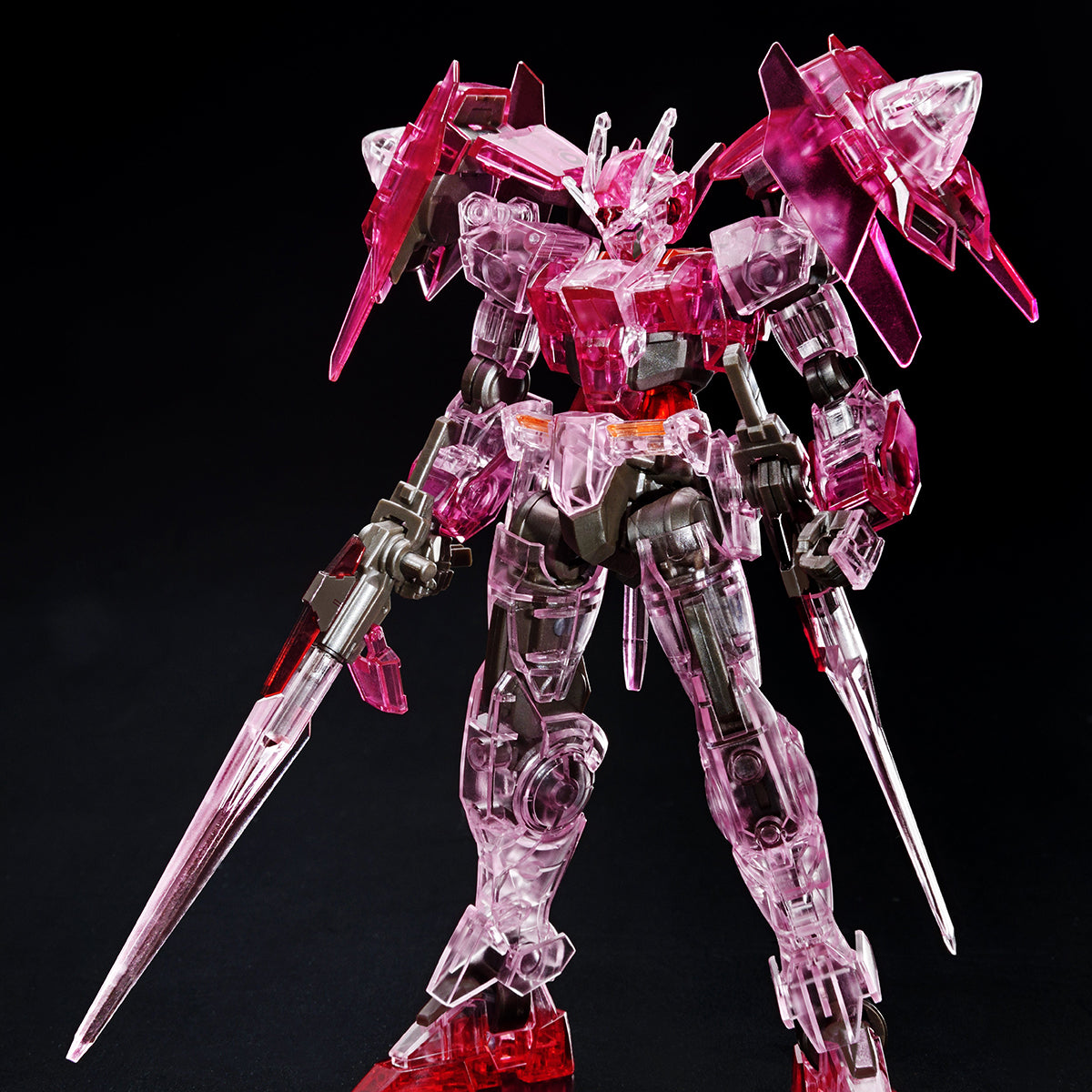 Premium Bandai HG 1/144 THE GUNDAM BASE LIMITED GUNDAM 00 DIVER [TRANS-AM CLEAR]