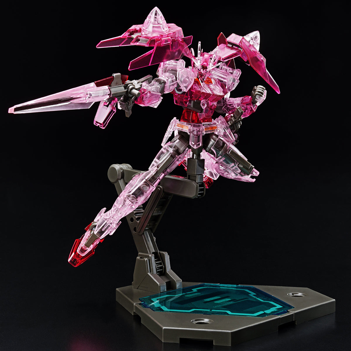 Premium Bandai HG 1/144 THE GUNDAM BASE LIMITED GUNDAM 00 DIVER [TRANS-AM CLEAR]