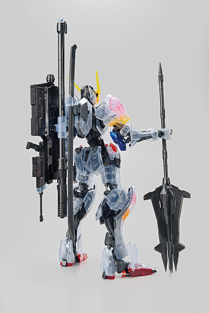 Premium Bandai MG 1/100 THE GUNDAM BASE LIMITED GUNDAM BARBATOS [CLEAR COLOR]