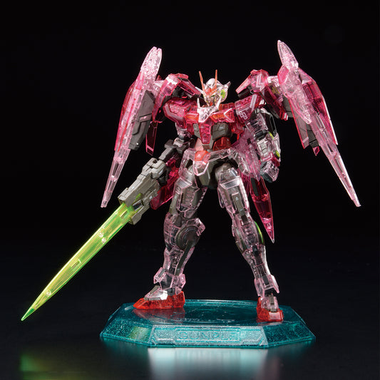 Premium Bandai RG 1/144 THE GUNDAM BASE LIMITED 00-RAISER [TRANS-AM CLEAR]