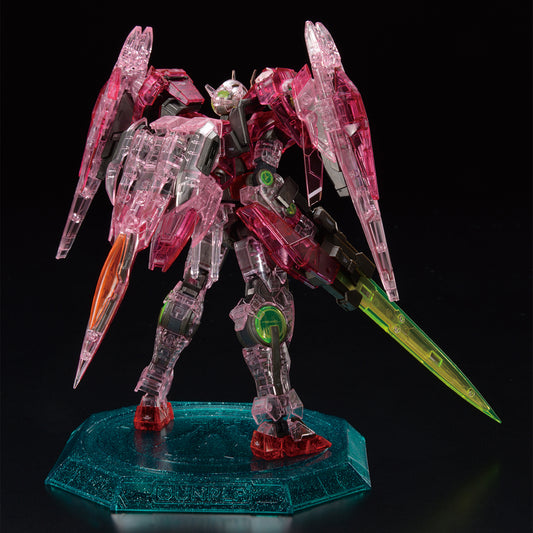 Premium Bandai RG 1/144 THE GUNDAM BASE LIMITED 00-RAISER [TRANS-AM CLEAR]