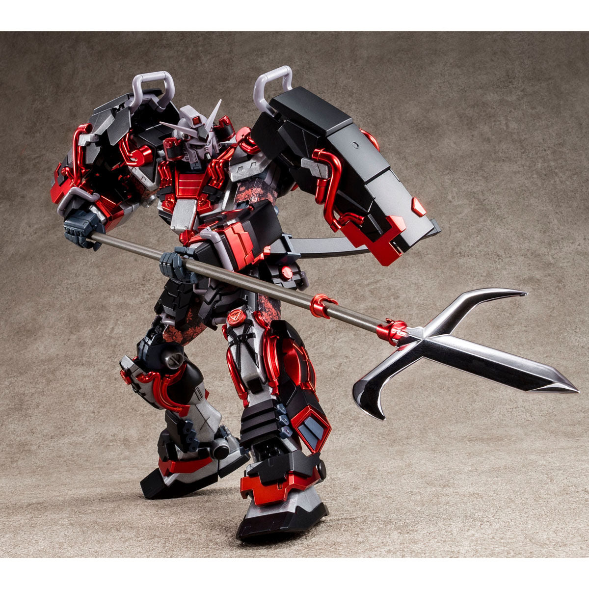 P-Bandai MG 1/100 Shin Musha Gundam Sengoku No Jin Black Robe Large Armor