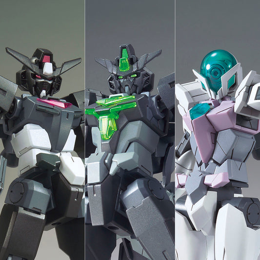Premium Bandai HG 1/144 THE GUNDAM BASE LIMITED CORE GUNDAM & CORE GUNDAM II & ALUS CORE GUNDAM [LOW VISIBILITY Ver.]