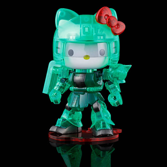 Premium Bandai HELLO KITTY / ZAKU II [SD GUNDAM CROSS SILHOUETTE] [CLEAR COLOR]