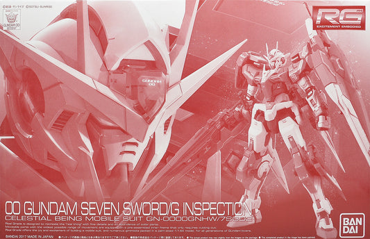 P-Bandai RG 1/144 00 Seven Sword/G Inspection