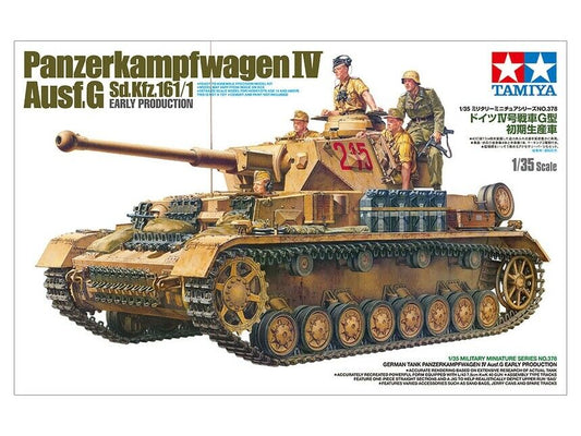 Tamiya 1/35 German Tank Panzerkampfwagen IV Ausf.G Sd.Kfz.161/1 Early Production