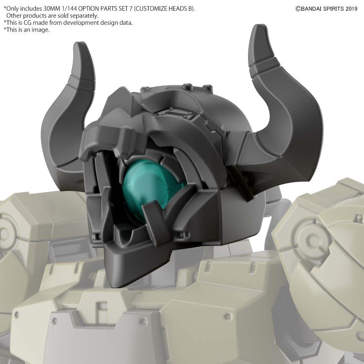 30MM Option Parts Set 7 Customize Heads B