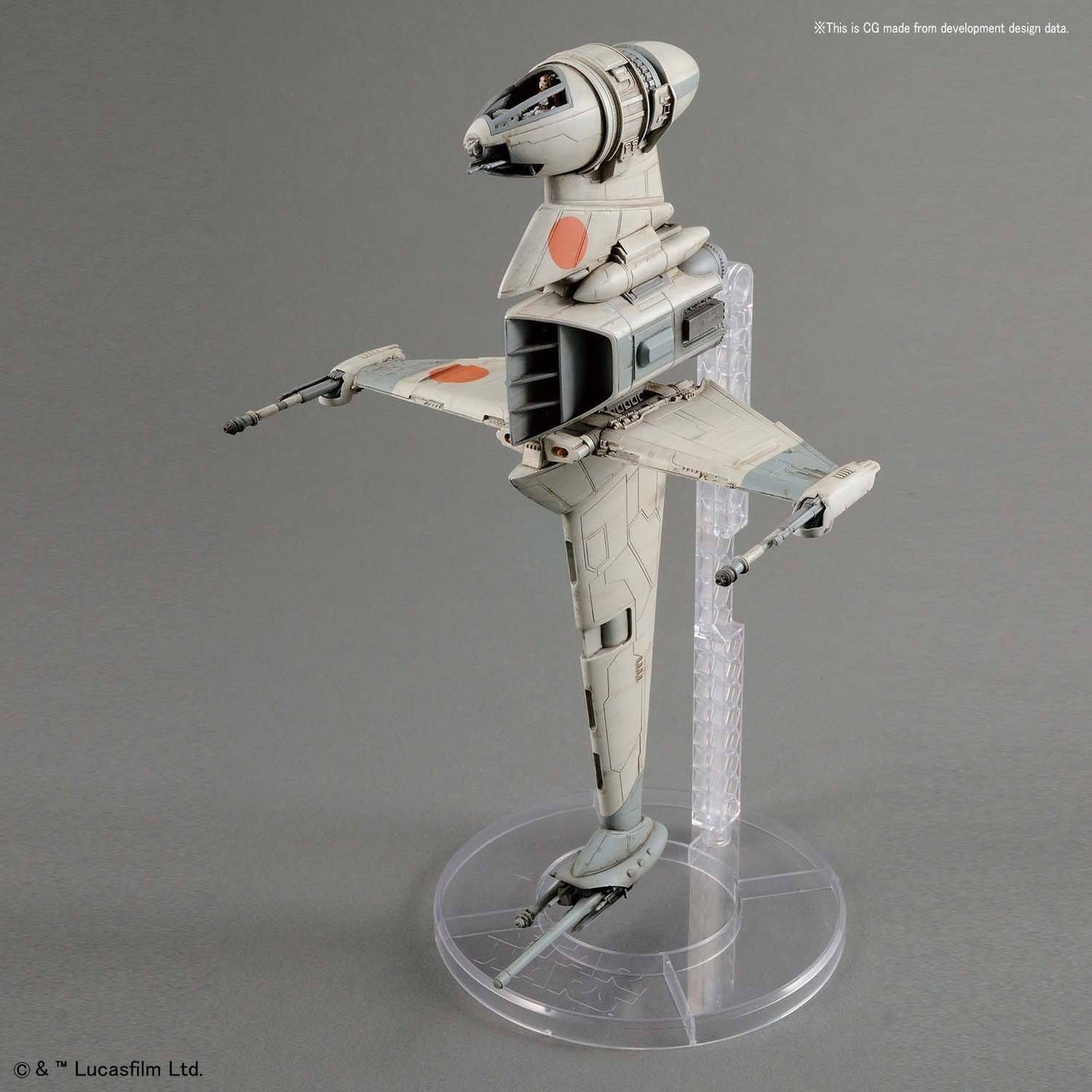 Bandai Star Wars 1/72 Scale - B-Wing Starfighter