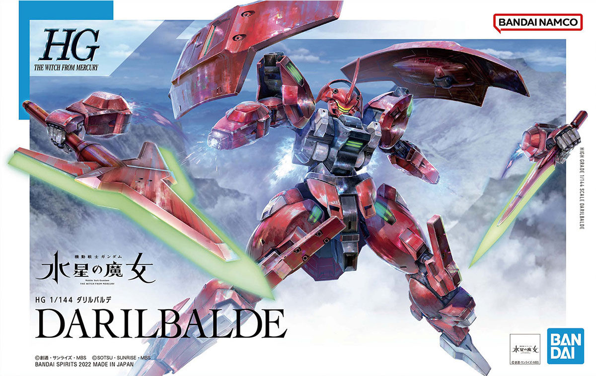 Bandai HG 1/144 Gundam DARILBALDE The Witch From Mercury TWFM