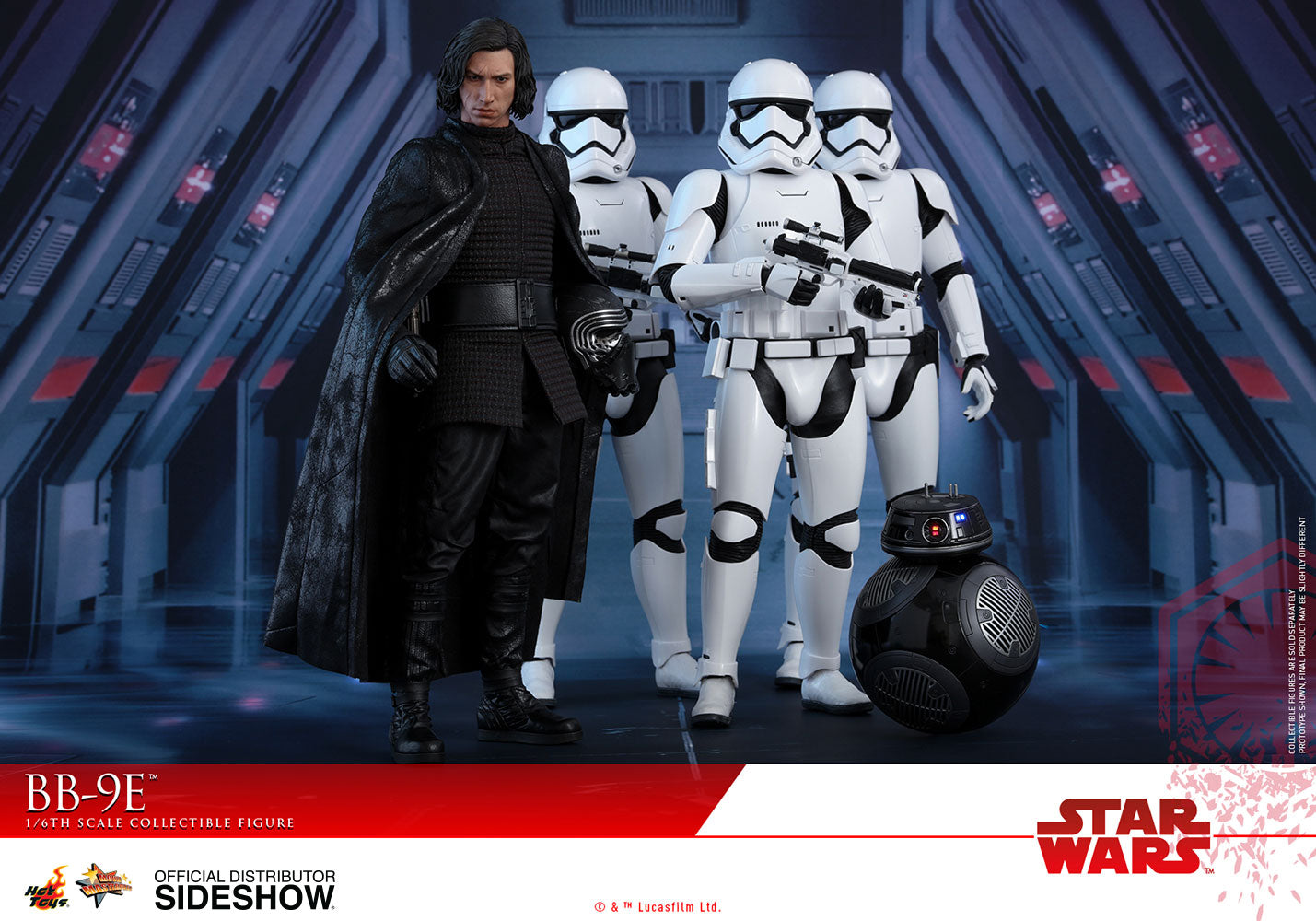 BB-9E Sixth Scale Figure - Star Wars: The Last Jedi Hot Toys