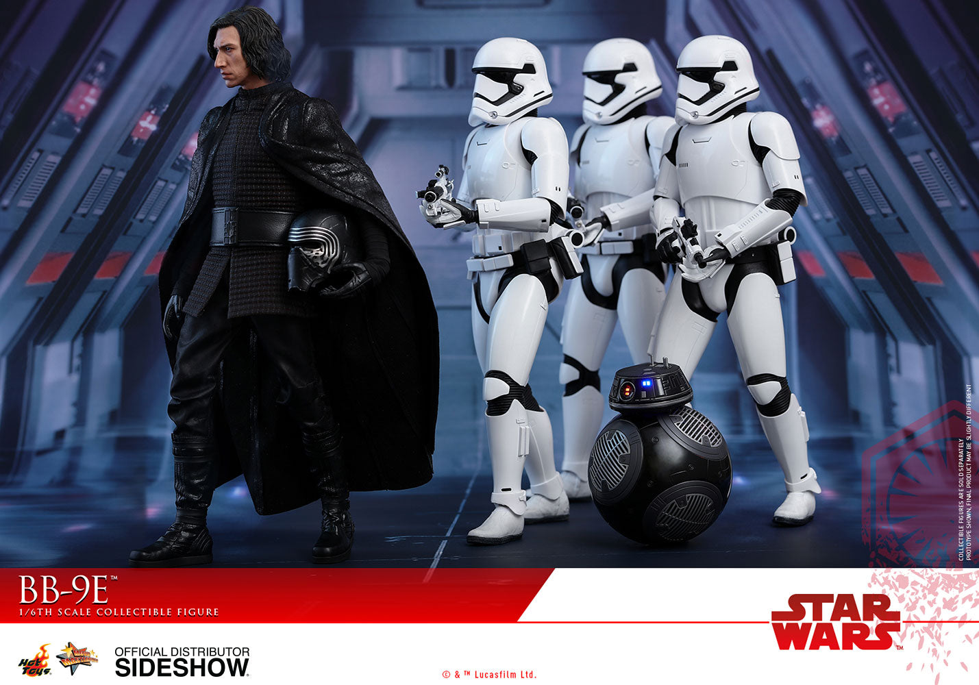 BB-9E Sixth Scale Figure - Star Wars: The Last Jedi Hot Toys