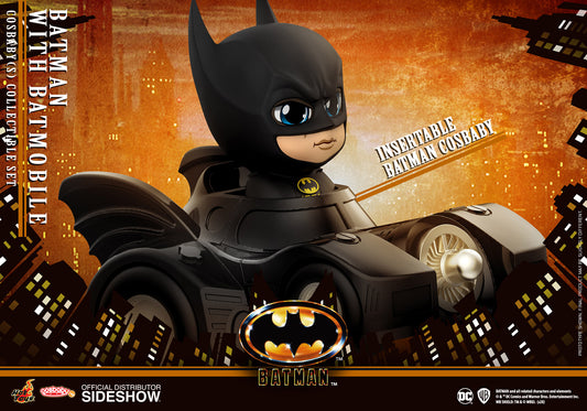 Cosbaby Batman with Batmobile - Batman (1989) - Cosbaby Series