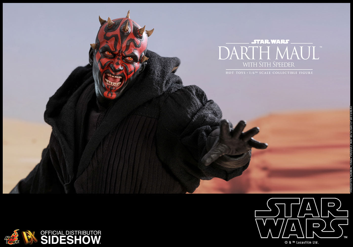 Darth Maul with Sith Speeder Sixth Scale Figure (Hot Toys)
