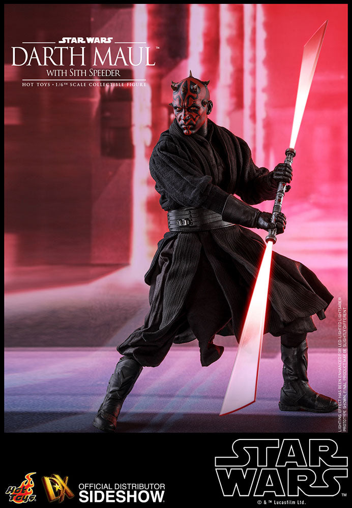 Darth Maul with Sith Speeder Sixth Scale Figure (Hot Toys)