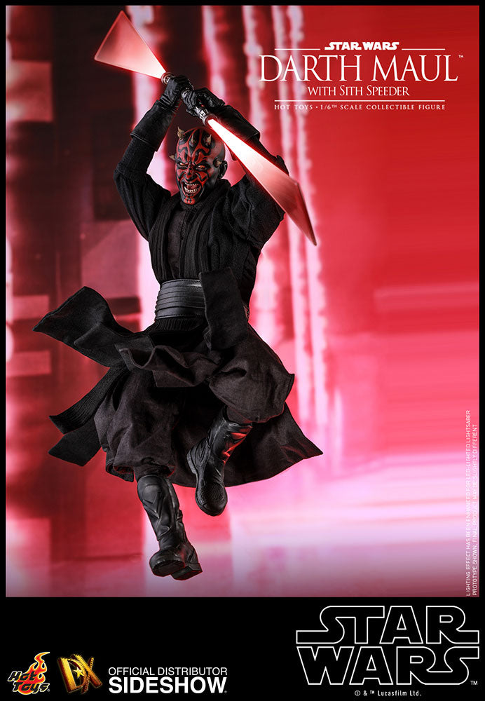 Darth Maul with Sith Speeder Sixth Scale Figure (Hot Toys)