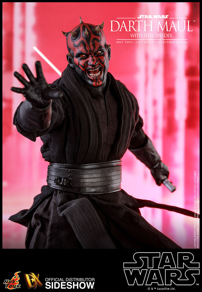 Darth Maul with Sith Speeder Sixth Scale Figure (Hot Toys)