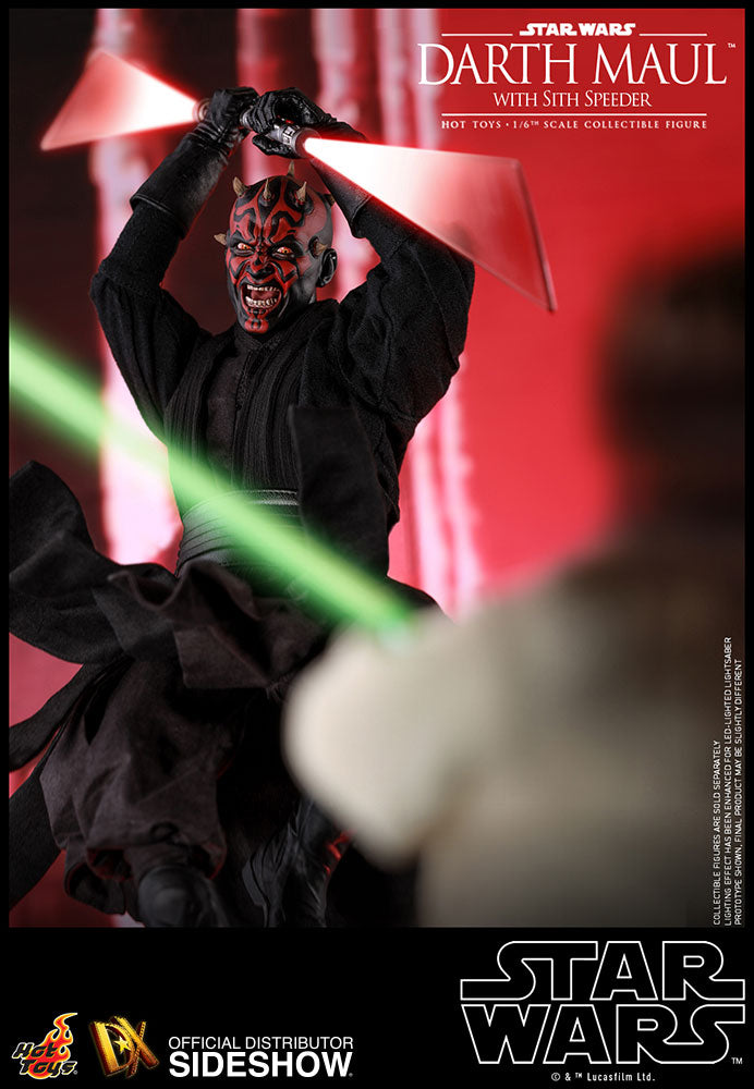 Darth Maul with Sith Speeder Sixth Scale Figure (Hot Toys)