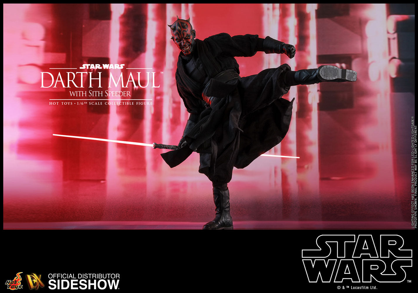 Darth Maul with Sith Speeder Sixth Scale Figure (Hot Toys)