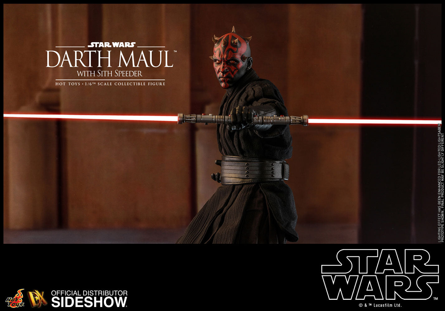 Darth Maul with Sith Speeder Sixth Scale Figure (Hot Toys)