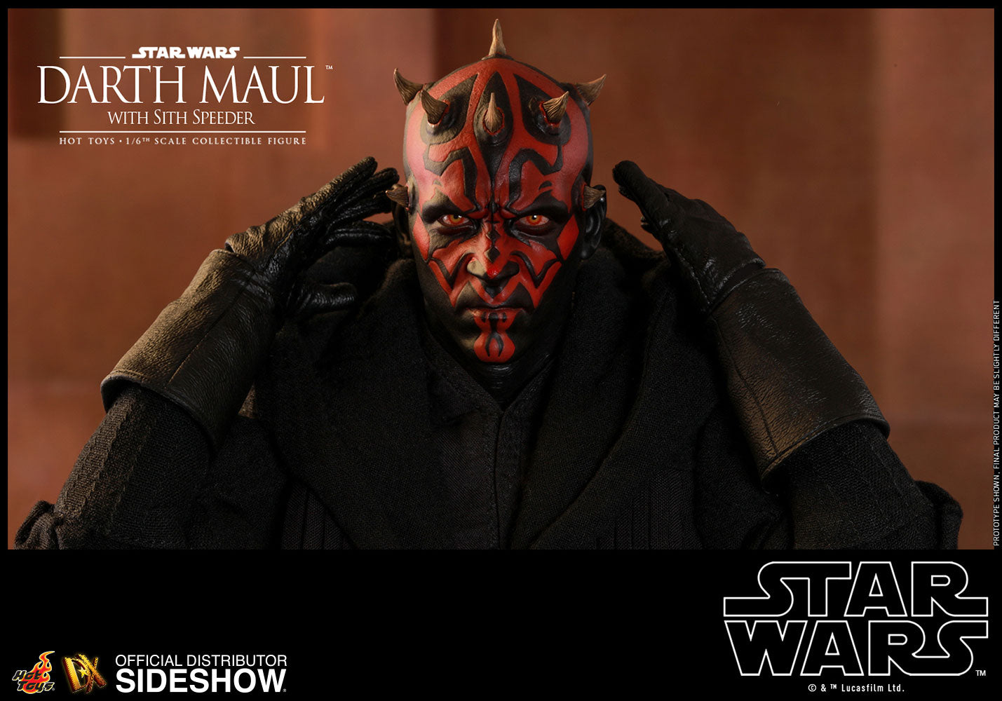 Darth Maul with Sith Speeder Sixth Scale Figure (Hot Toys)