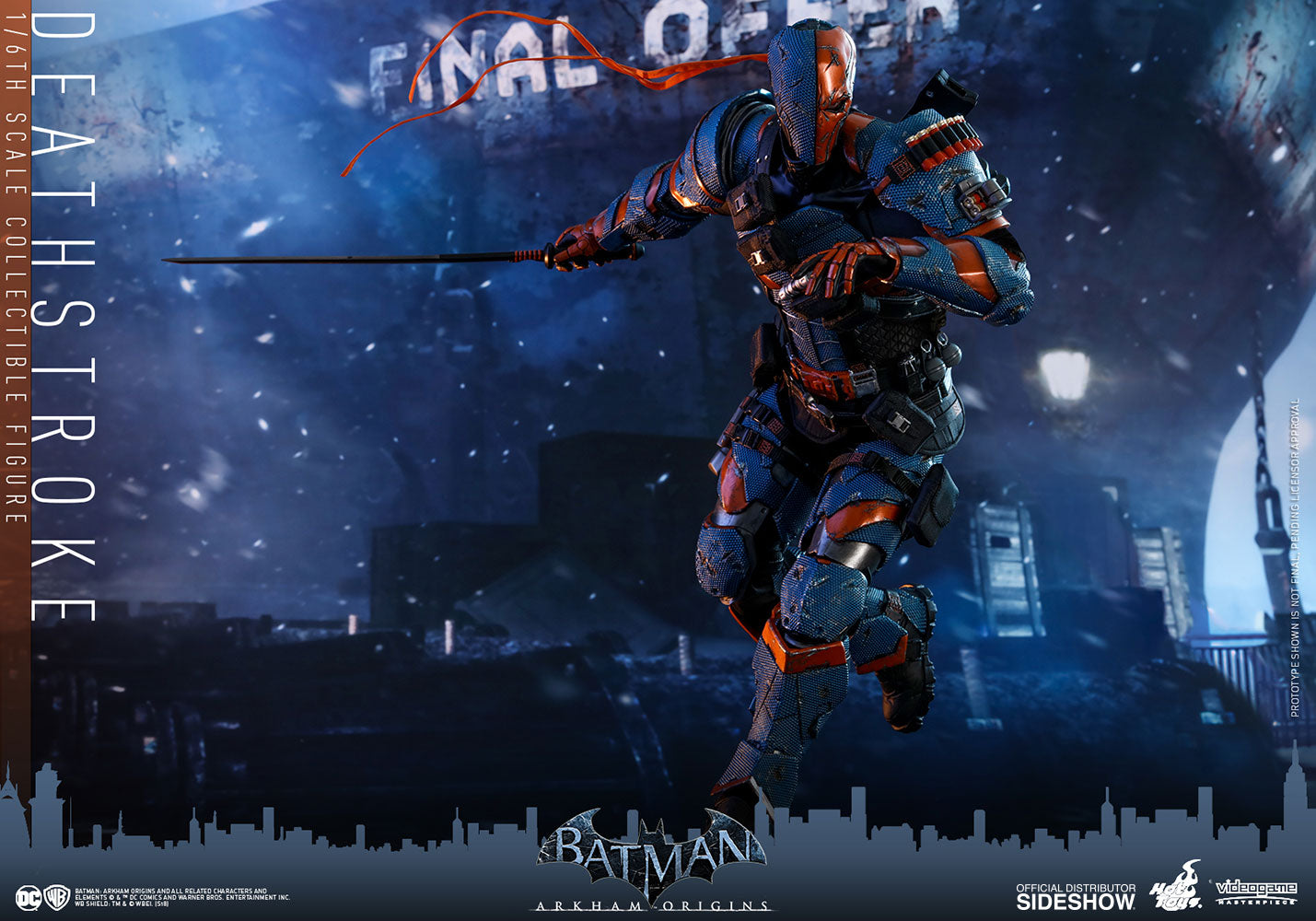 Deathstroke Sixth Scale Figure Hot Toys
