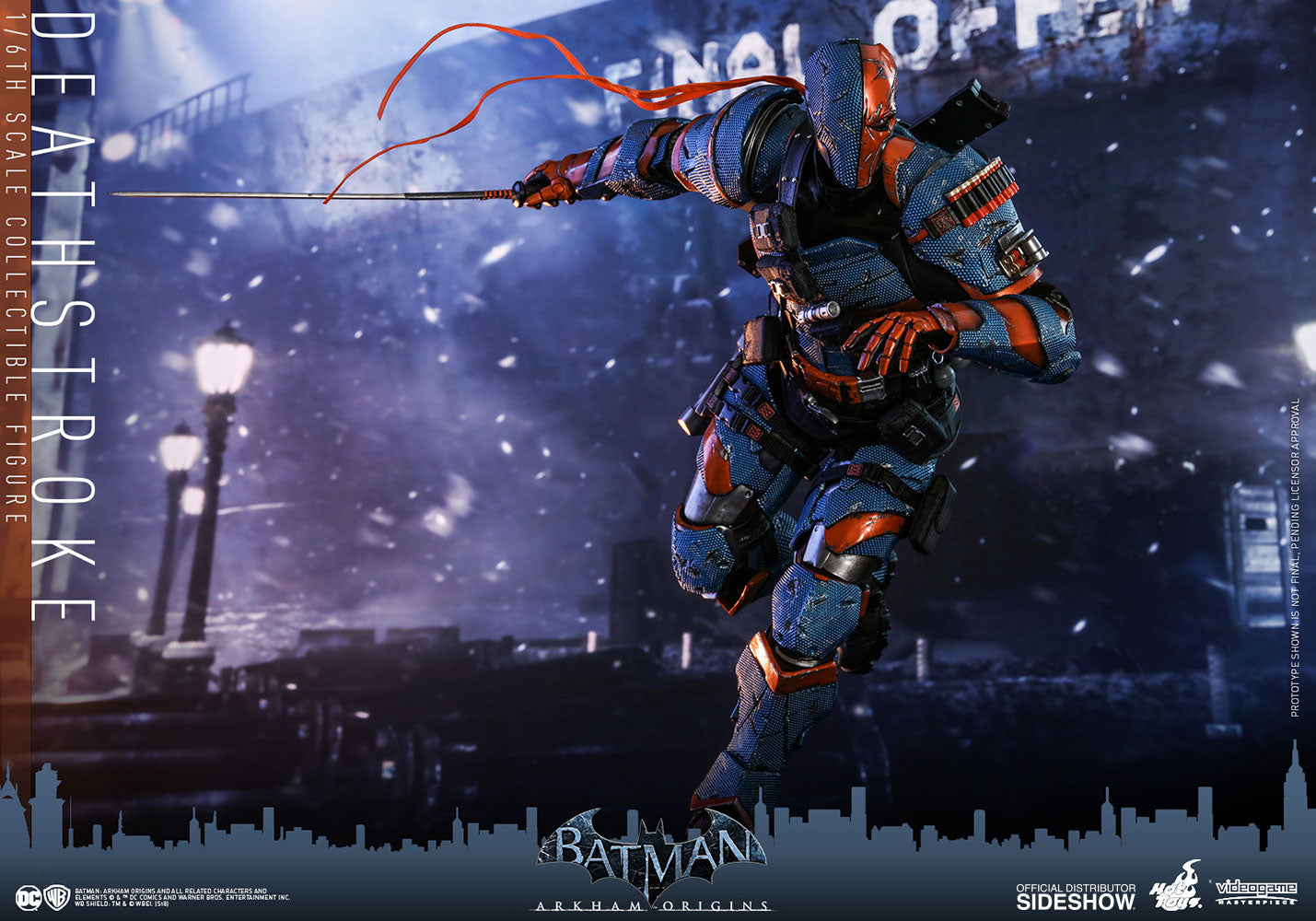 Deathstroke Sixth Scale Figure Hot Toys