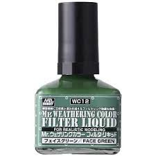 Mr. Weathering Color WC12 Liquid Face Green 40ml