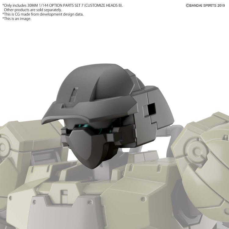 30MM Option Parts Set 7 Customize Heads B