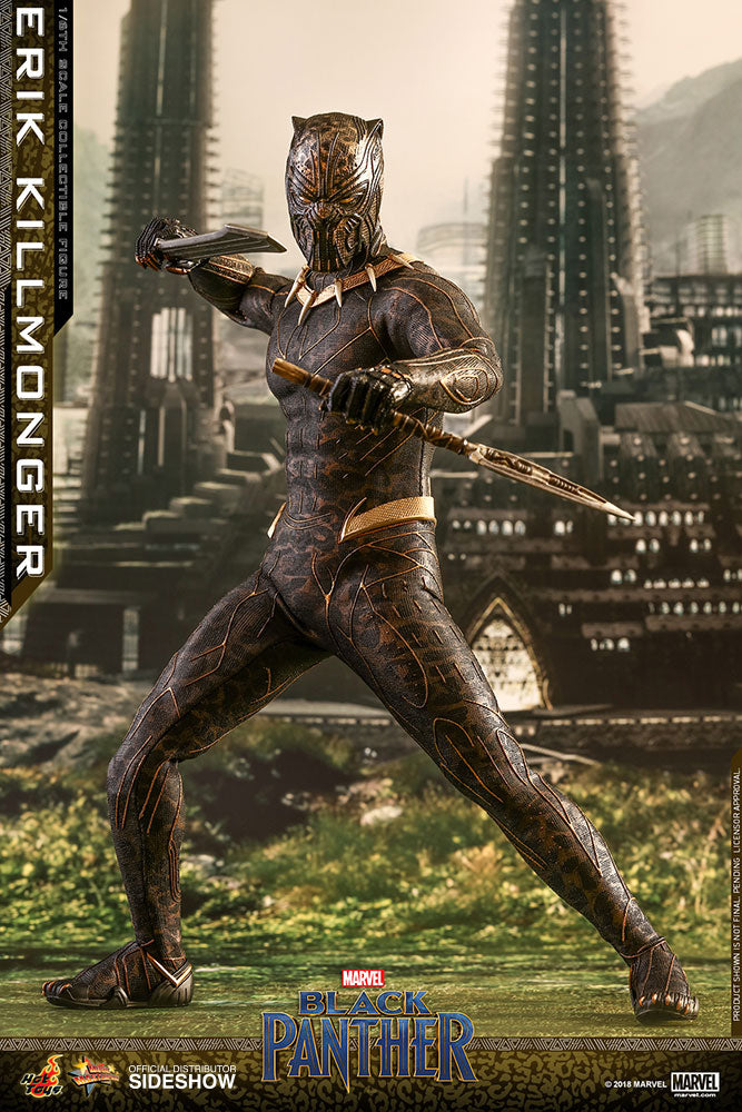 Erik Killmonger Sixth Scale Figure by Hot Toys
