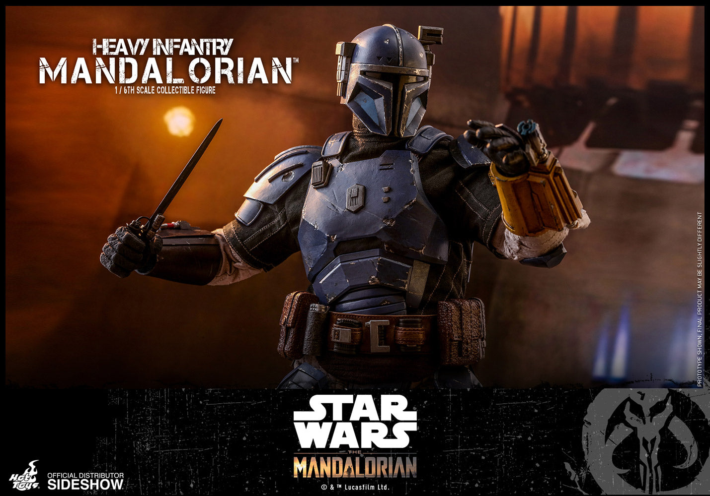 Heavy Infantry Mandalorian - Sixth Scale Figure by Hot Toys
