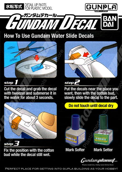 Gundam Decal #113 - Mobile Suit Gundam The Origin Multiuse 2 (HG)