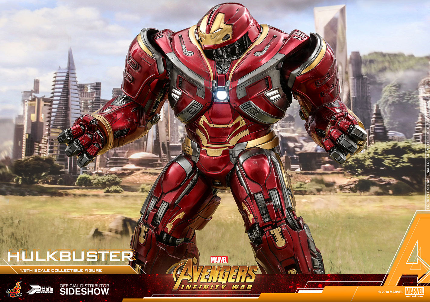 Hulkbuster Power Pose Sixth Scale Figure Hot Toys