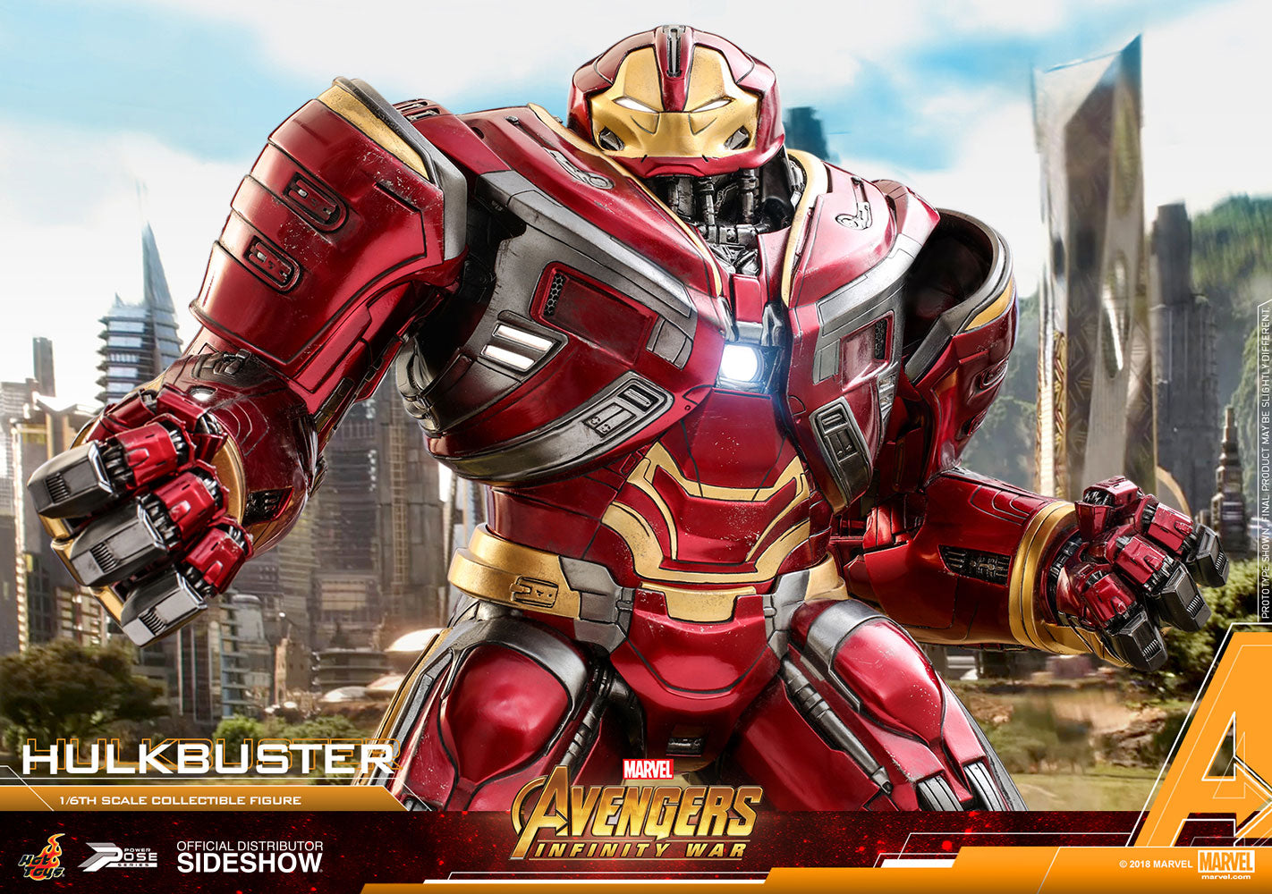 Hulkbuster Power Pose Sixth Scale Figure Hot Toys