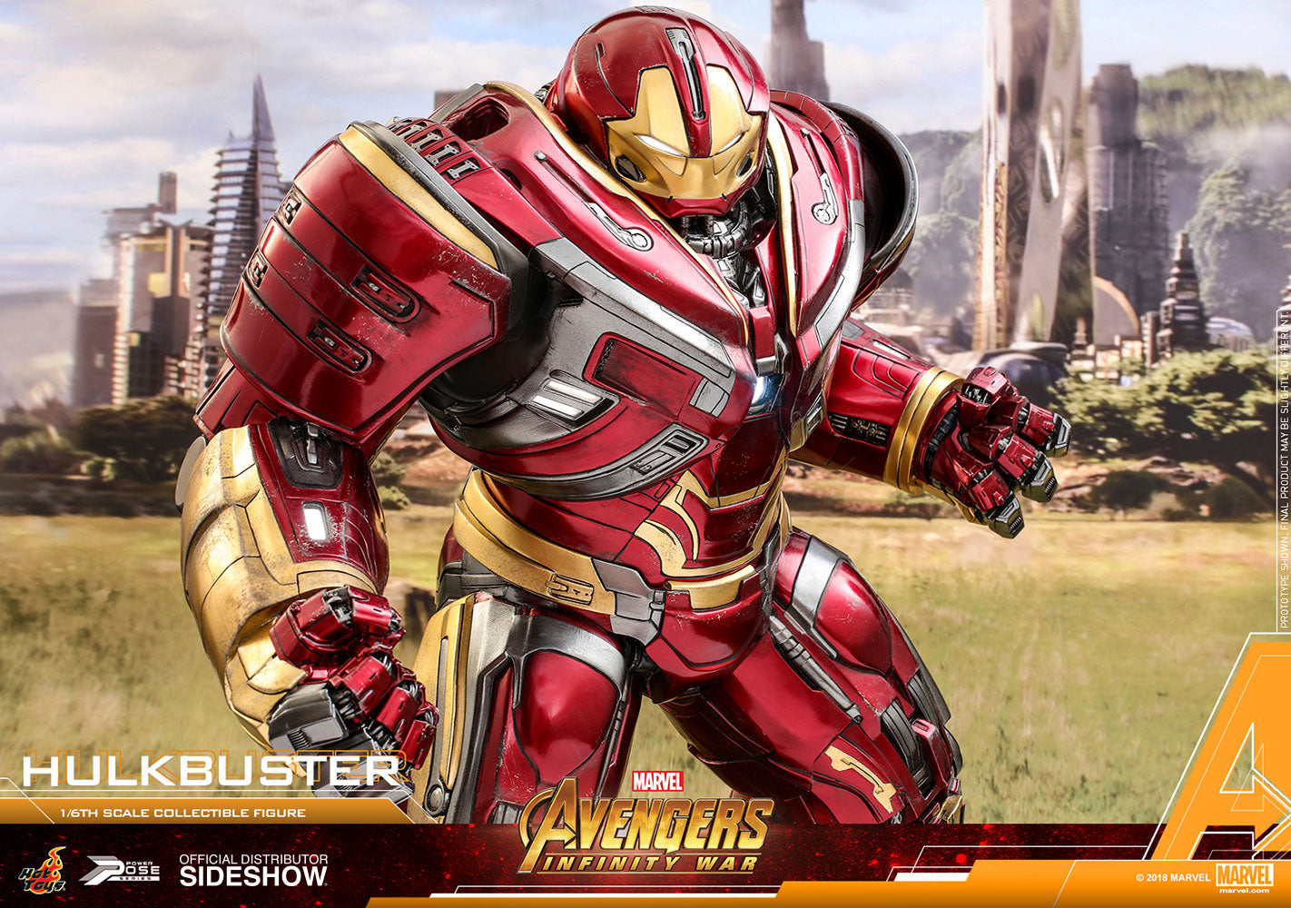 Hulkbuster Power Pose Sixth Scale Figure Hot Toys