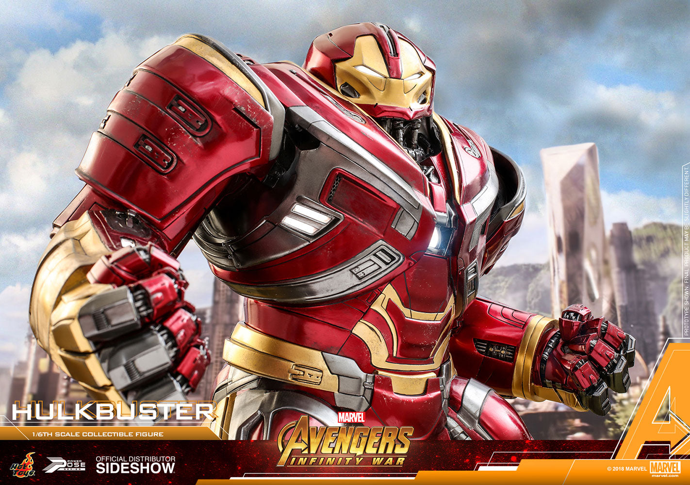 Hulkbuster Power Pose Sixth Scale Figure Hot Toys