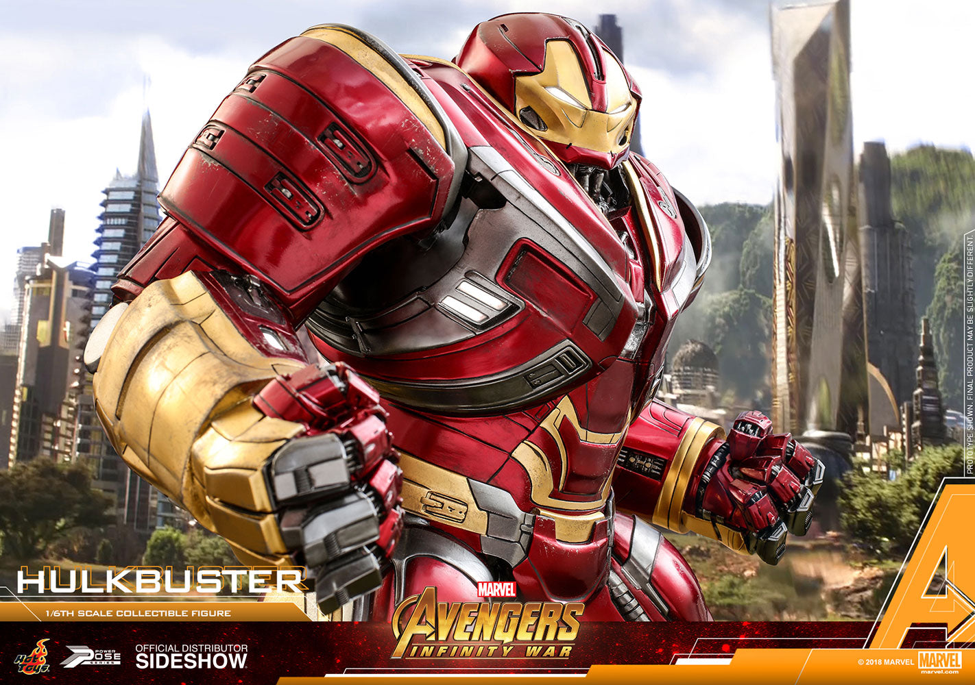 Hulkbuster Power Pose Sixth Scale Figure Hot Toys
