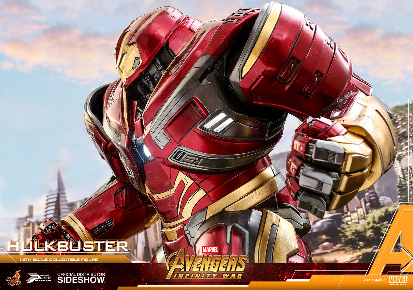 Hulkbuster Power Pose Sixth Scale Figure Hot Toys