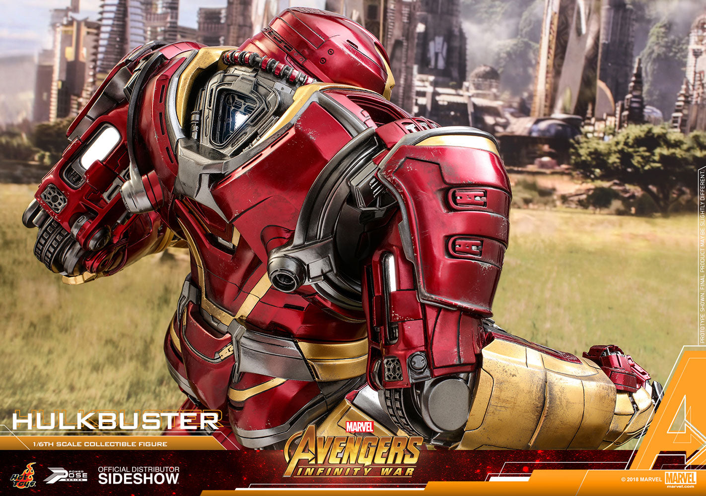 Hulkbuster Power Pose Sixth Scale Figure Hot Toys