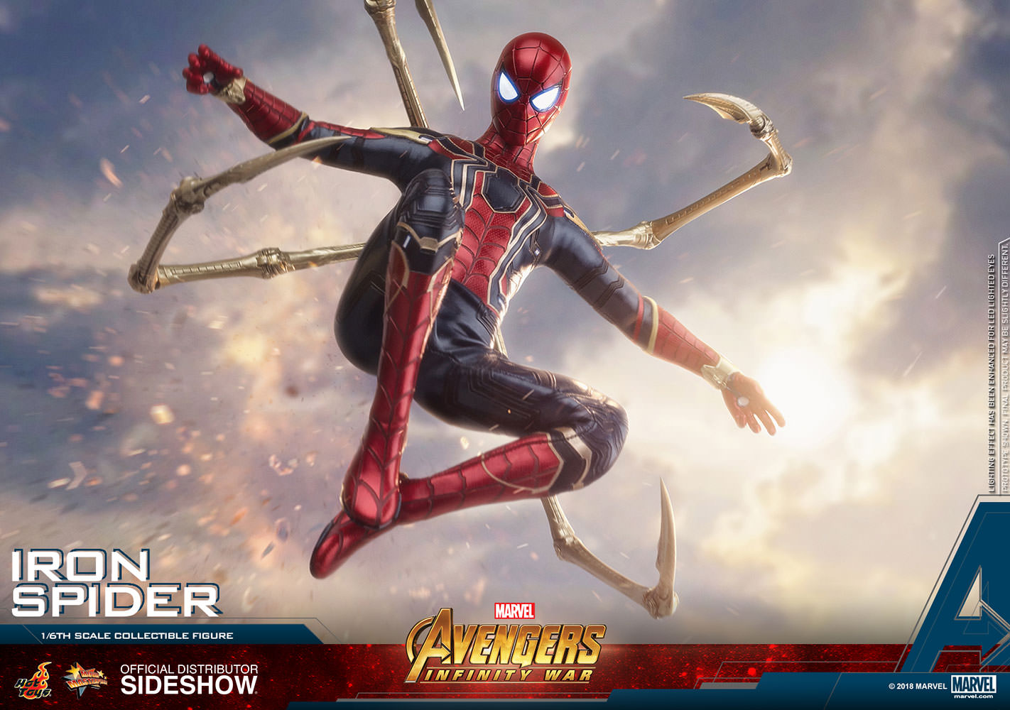 Iron Spider Sixth Scale Figure Hot Toys
