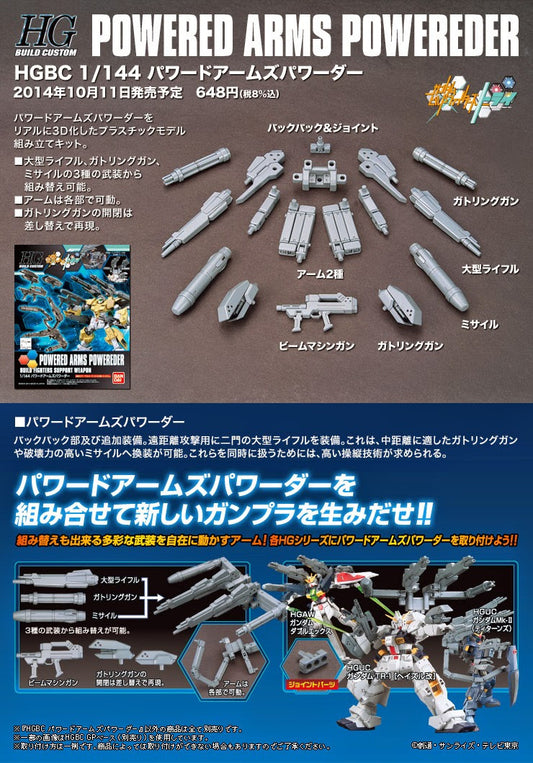 HGBC 1/144 #014 Powered Arms Powereder