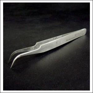 Fine Tweezer Angled PLAMO ART