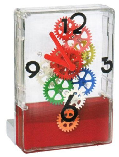 Multi-Color Desktop Clock Red